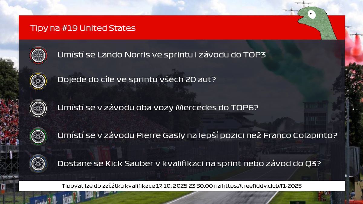 Tipy na #19 United States