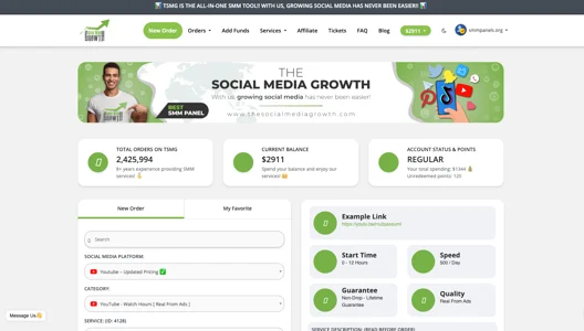 TheSocialMediaGrowth.com thumbnail