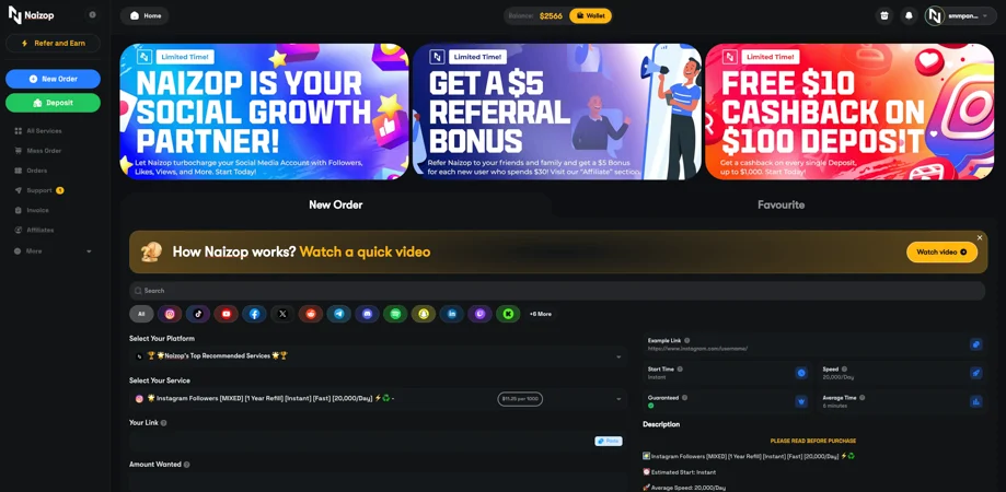 Naizop.com thumbnail