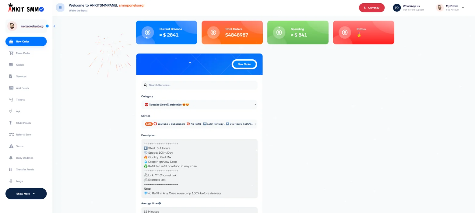 AnkitSMMPanel Panel Image
