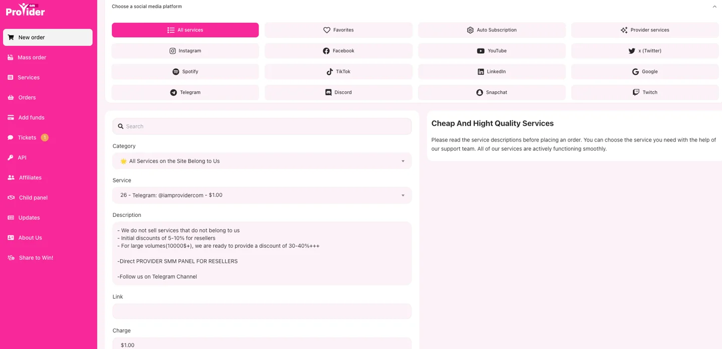 IamProvider Panel Image