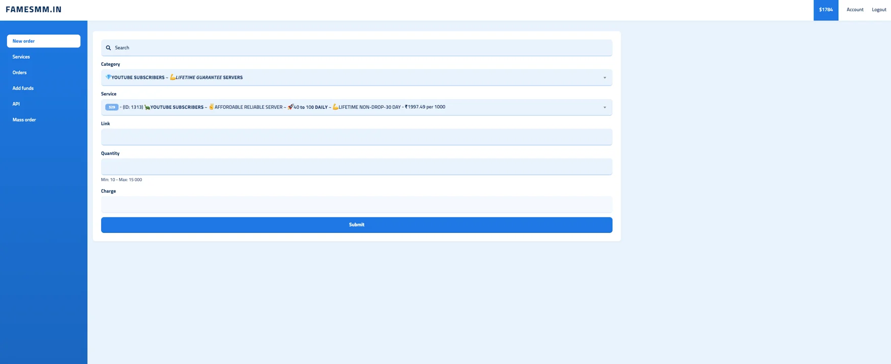FameSMM.com Panel Image
