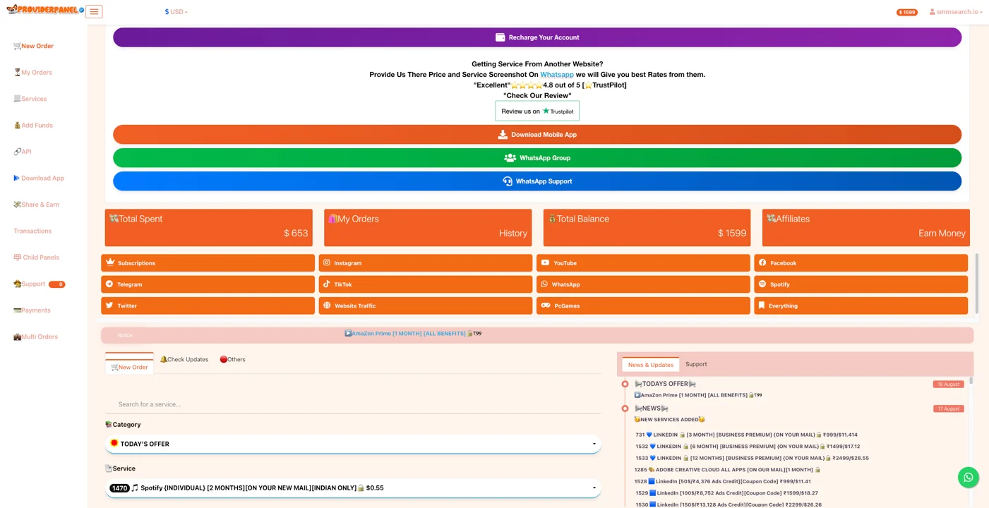 TheProviderPanel.com Panel Image